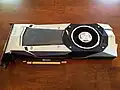 Une carte Nvidia GeForce GTX 1080 Ti Founders Edition