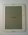 Une liseuse électronique OYO.