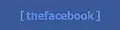 Logo de [thefacebook] de 2004 à 2005
