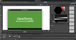 Description de l'image OpenToonz 1.7.1 screenshot.webp.