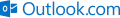 Logo d'Outlook.com de 2012 à 2019.