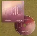 Livret du CD d’Ubuntu 10.10 Maverick Meerkat.