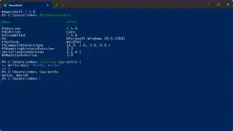 Image illustrative de l’article Windows PowerShell
