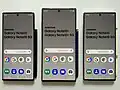 Galaxy Note 10 et Note 10+ (face avant)