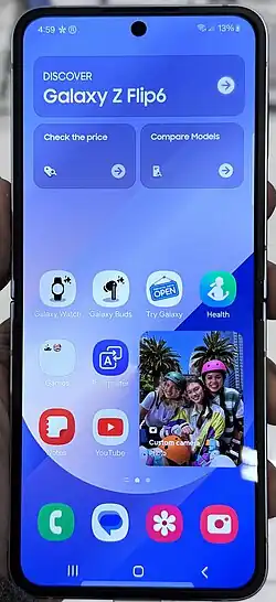 Image illustrative de l’article Samsung Galaxy Z Fold 6 et Z Flip 6
