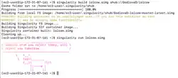 Description de l'image Singularity-software-build and run example-screenshot.png.