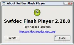 Description de l'image Swfdec flash player.png.