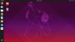 Capture d'écran d'Ubuntu 19.04 (Disco Dingo)