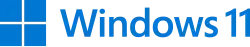 Logo de Windows depuis 2021. Sur Windows 11.