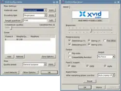 Description de l'image Xvid config in Wine.png.