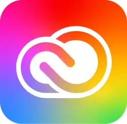 Description de l'image Adobe_Creative_Cloud_rainbow_icon.svg.
