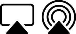 Description de l'image AirPlay 2 logo.svg.