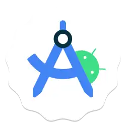Description de l'image Android Studio icon (2023).svg.