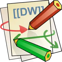 Description de l'image Dokuwiki logo.svg.