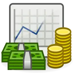 Description de l'image Emblem-money.svg.