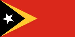 Description de l'image Flag of East Timor.svg.