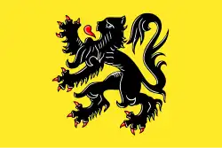 Description de l'image Flag of Flanders.svg.