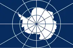 Description de l'image Flag of the Antarctic Treaty.svg.
