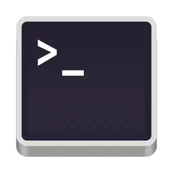 Description de l'image GNOME Terminal icon 2019.svg.