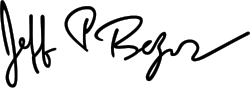 signature de Jeff Bezos