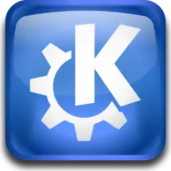 Description de l'image KDE logo.svg.