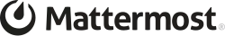 Description de l'image Mattermost logo horizontal.svg.