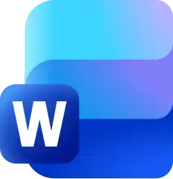 Description de l'image Microsoft Office Word (2025–present).svg.