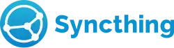 Description de l'image SyncthingLogoHorizontal.svg.