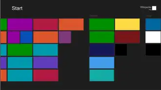 Design du Menu Modern UIde Windows 8 et 8.1.