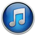 Logo d’iTunes 11(de novembre 2012 à octobre 2014).