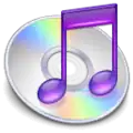 Logo d’iTunes 3(de juillet 2002 à avril 2003).