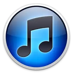 Logo d’iTunes 10(de septembre 2010 à novembre 2012).