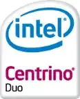 Logo de la plate-forme Centrino Duo renouvelé en 2007