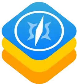 Description de l'image WebKit logo (2015).svg.