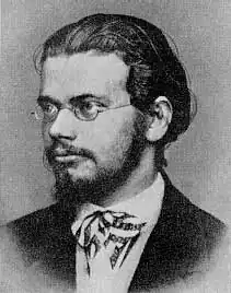 Ludwig Boltzmann à 24 ans