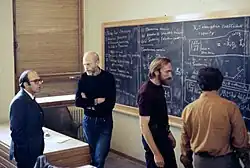 Description de l'image École de Physique des Houches (Les Houches Physics School) main lecture hall 1972.jpg.