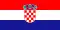 Drapeau de la Croatie