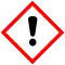 SGH07 : Toxique, irritant, sensibilisant, narcotique