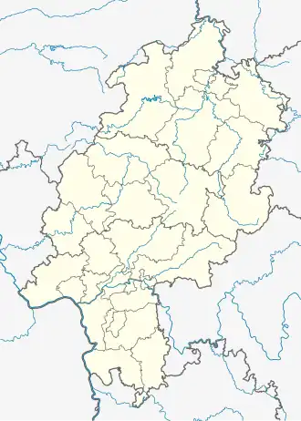 voir sur la carte de Hesse
