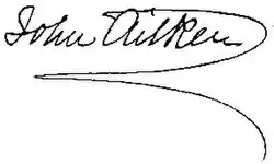 signature de John Aitken