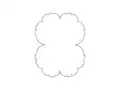 ensemble de Julia correspondant (chou-fleur).
