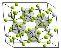 Image illustrative de l’article Tétrafluorure d'uranium