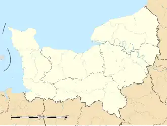 voir sur la carte de Normandie