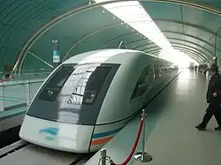 Le Transrapid de Shanghaï, Chine.