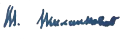 signature de Milutin Milanković