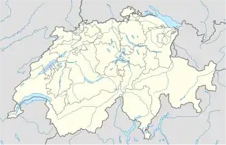 voir sur la carte de Suisse