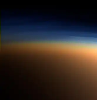 Image illustrative de l'article Atmosphère de Titan