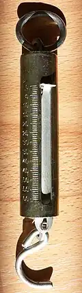 Instrument pour mesurer l'élasticité des ressorts (Loi de Hooke).