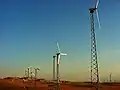 Anciennes éoliennes du parc d'Altamont Pass en 2003.